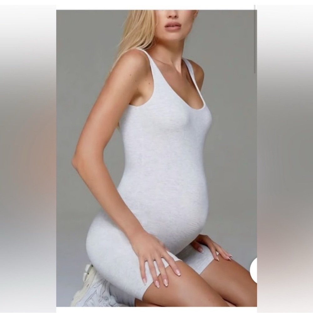 BUMPSUIT Gray Maternity jumpsuit/romper